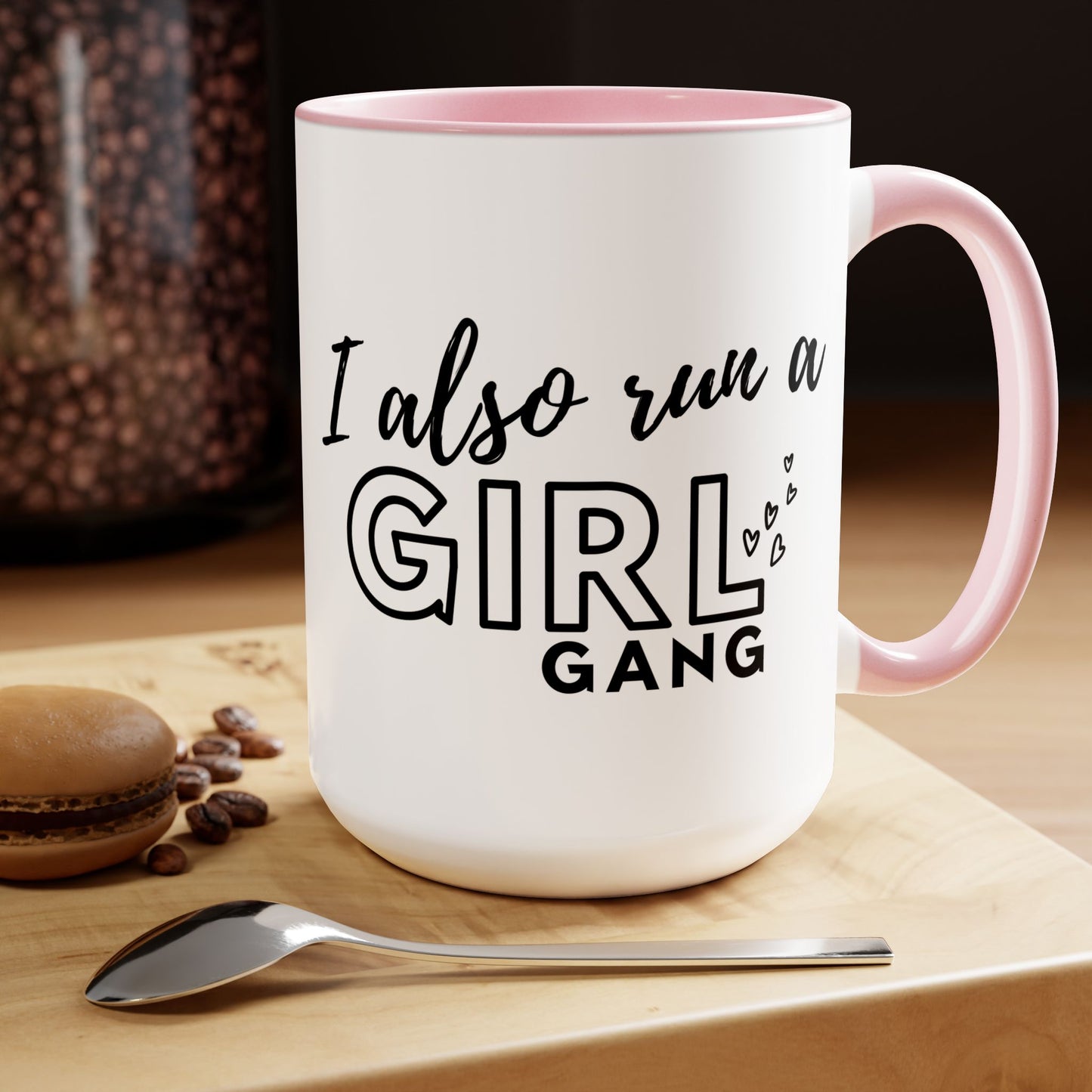 Girl Gang 2 Two-Tone Coffee Mug, 15oz