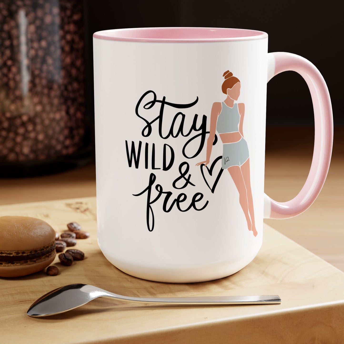 Stay Wild Two-Tone Coffee Mug, 15oz