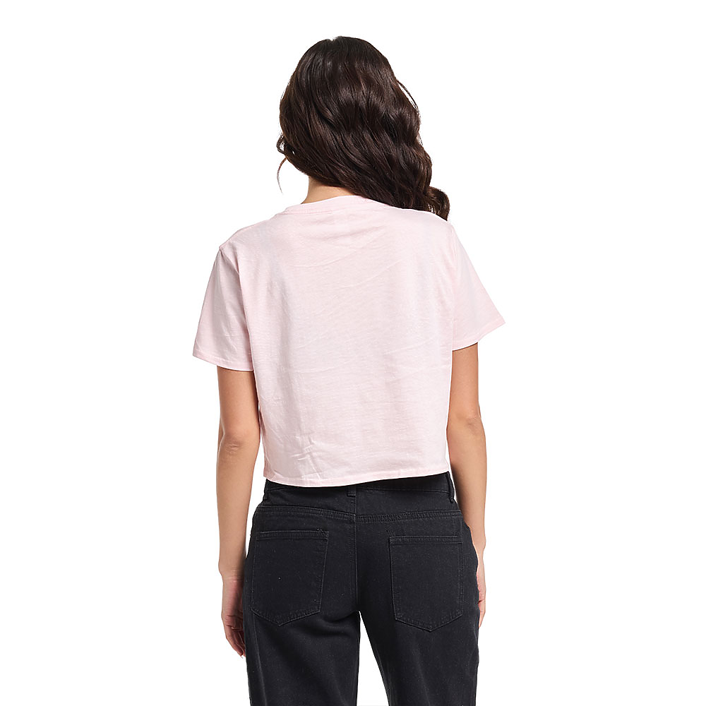 4003 - Relaxed Fit Cropped Tee: Dust / Medium Smart Blanks Pikolelie