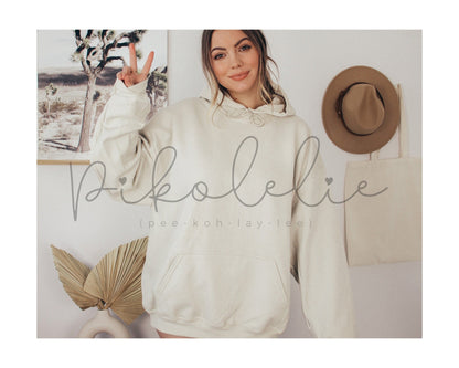 Gildan Hoodie (7 Colors Available) Merch By Ang Pikolelie (pee-koh-lay-lee) Activewear Apparel