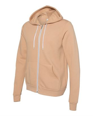 Custom Bella ZipUp Hooded Sweatshirt Pikolelie Pikolelie Apparel