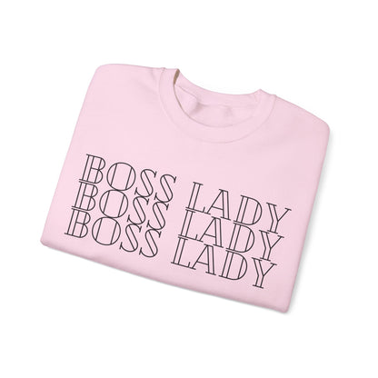 Women's Sweatshirt- Boss Lady