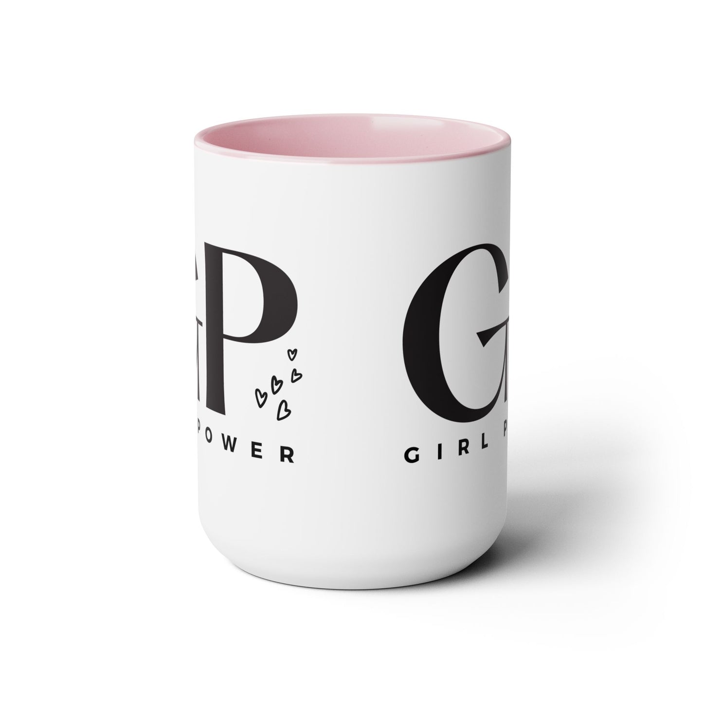 Girl Power Two-Tone Coffee Mug, 15oz