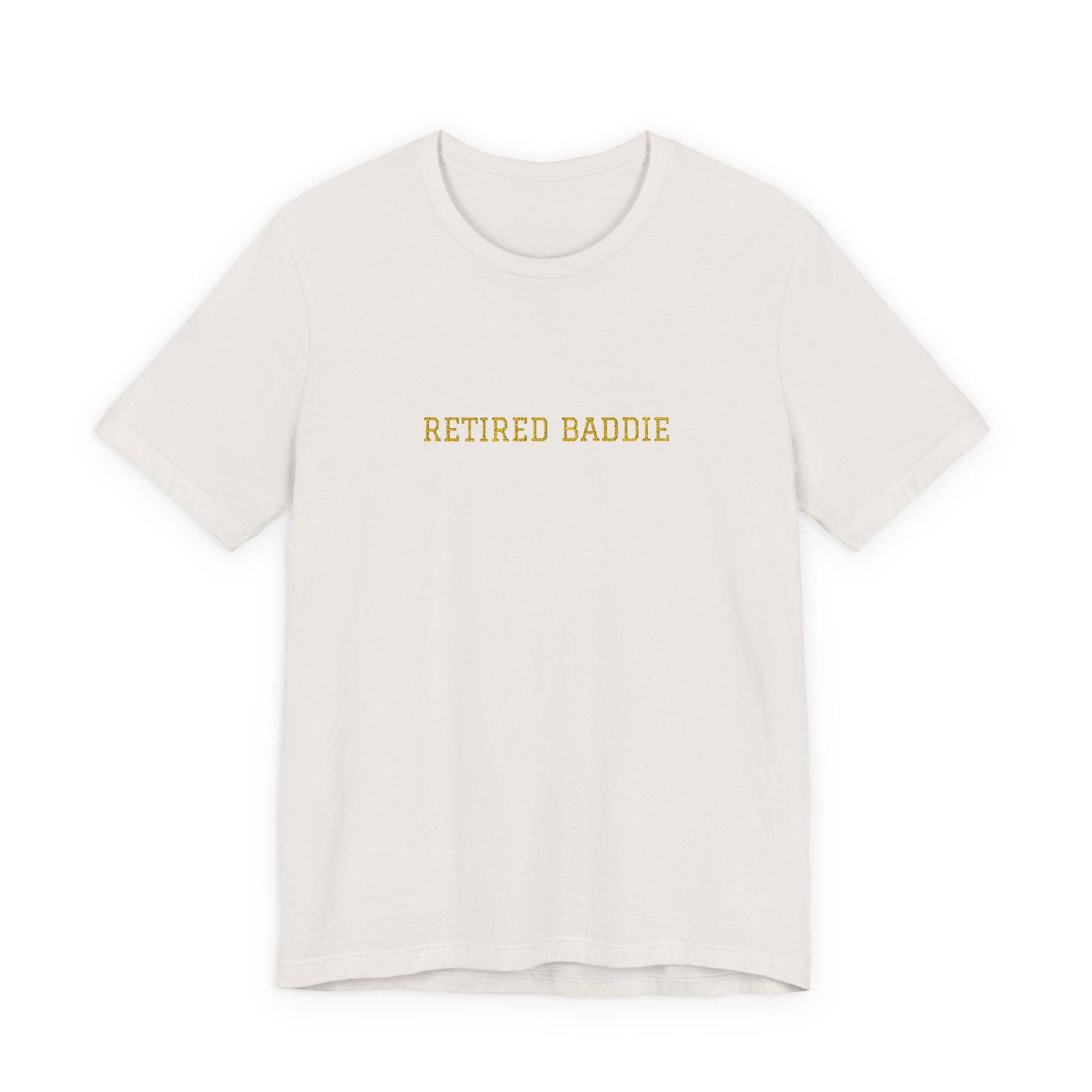Retired Baddie Gold Y2K Tee Printify Pikolelie T-Shirt