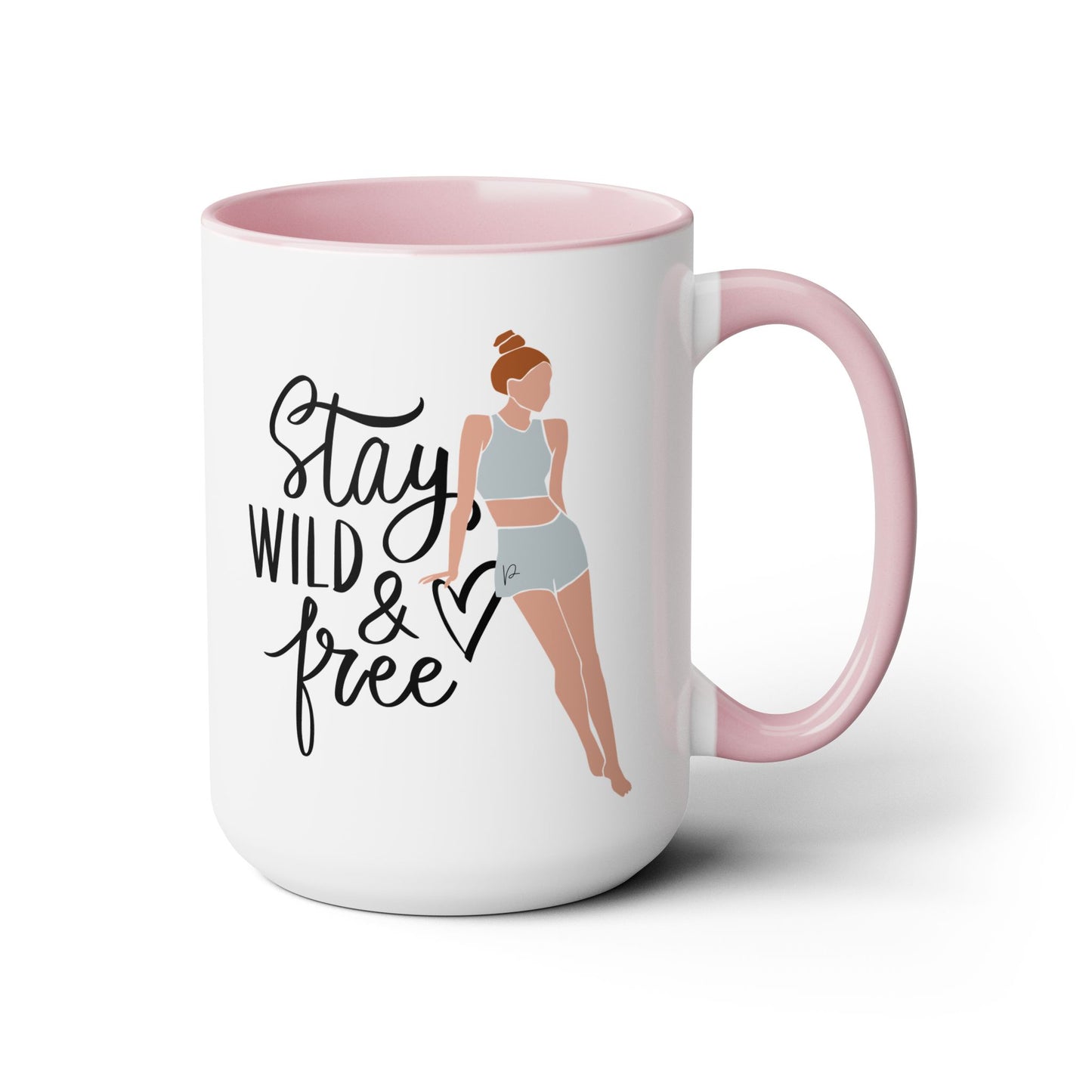 Stay Wild Two-Tone Coffee Mug, 15oz