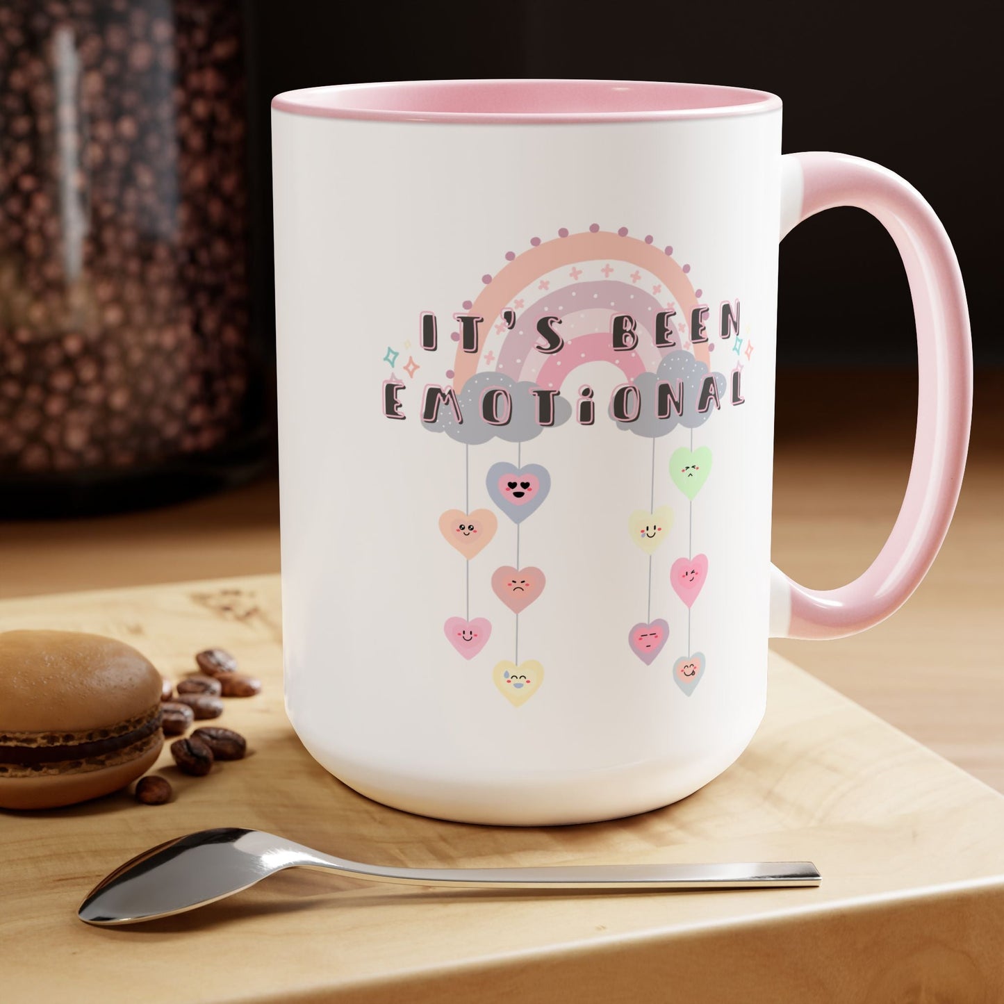 It’s been Emotional Two-Tone Coffee Mug, 15oz Printify Pikolelie Mug