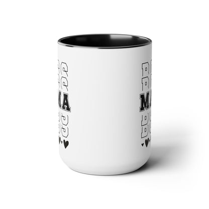 Boss Mama Two-Tone Coffee Mug, 15oz