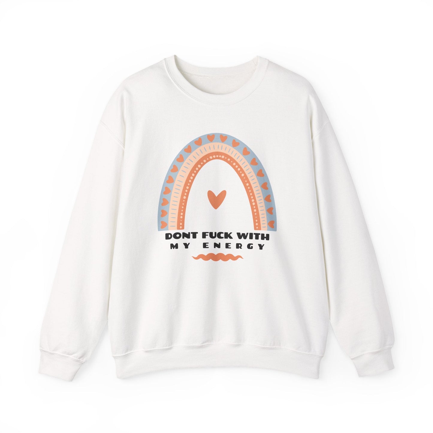 My Energy Crewneck Printify Pikolelie Sweatshirt