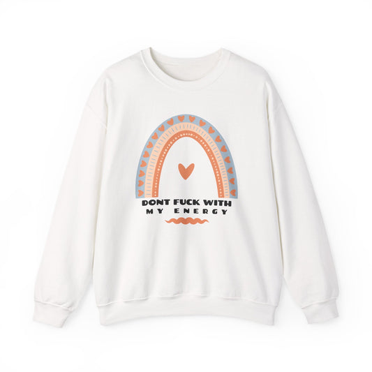 My Energy Crewneck Printify Pikolelie Sweatshirt