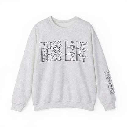 Women's Sweatshirt- Boss Lady Printify Pikolelie Sweatshirt