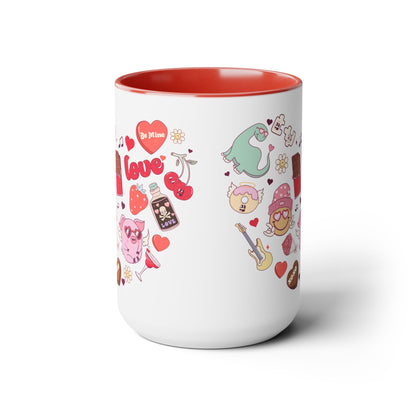 Heart You Two-Tone Coffee Mug, 15oz Printify Pikolelie Mug