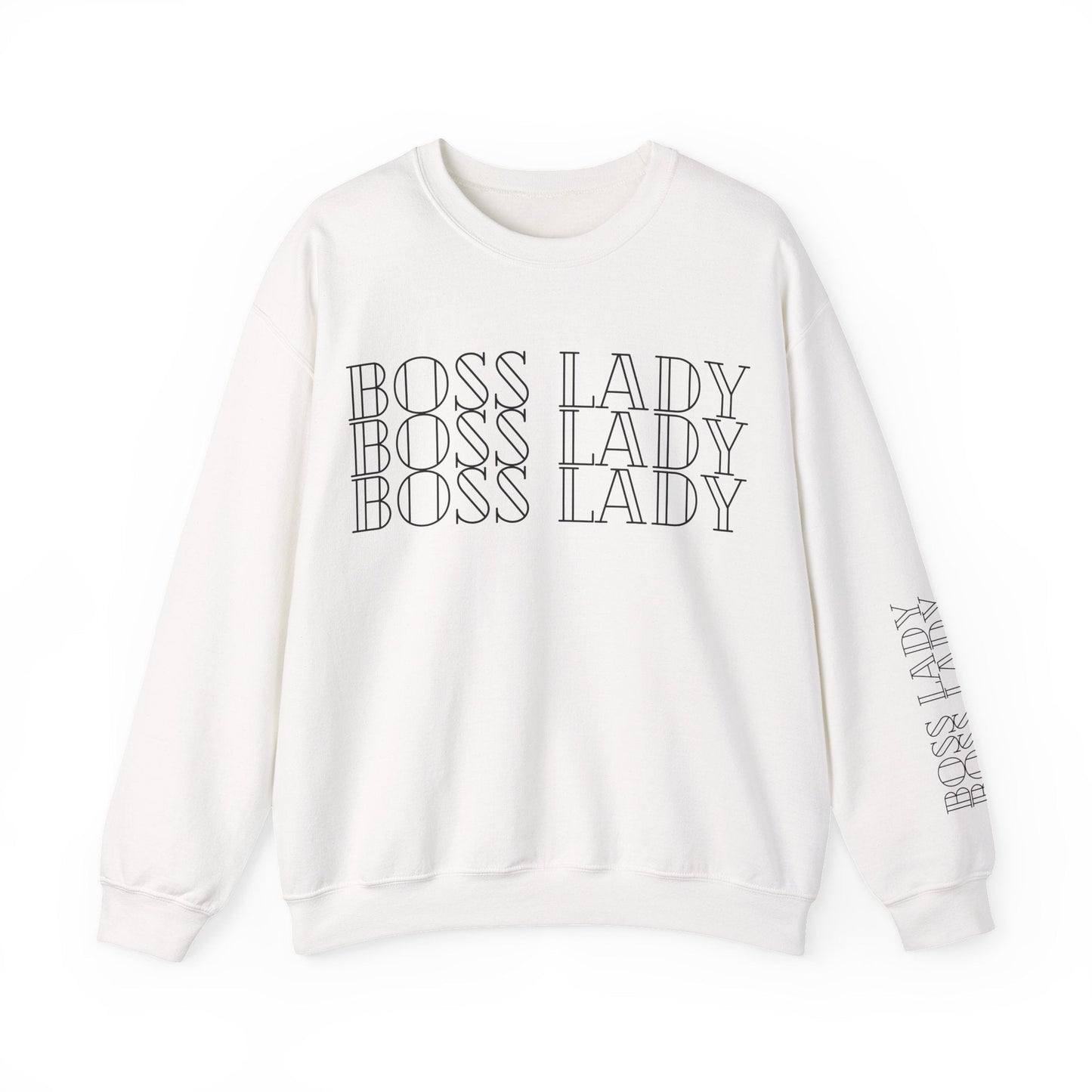 Women's Sweatshirt- Boss Lady Printify Pikolelie Sweatshirt