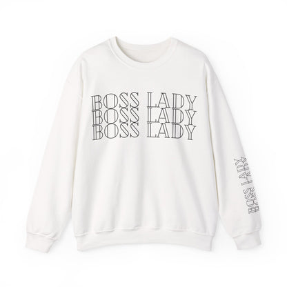 Women's Sweatshirt- Boss Lady Printify Pikolelie Sweatshirt