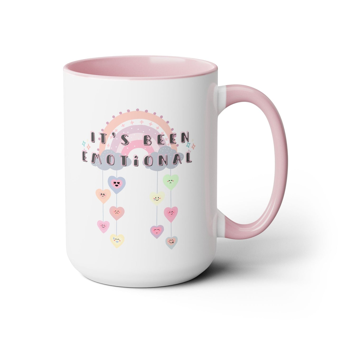 It’s been Emotional Two-Tone Coffee Mug, 15oz Printify Pikolelie Mug