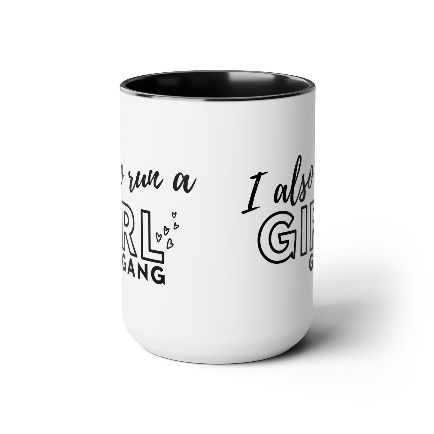 Girl Gang 2 Two-Tone Coffee Mug, 15oz