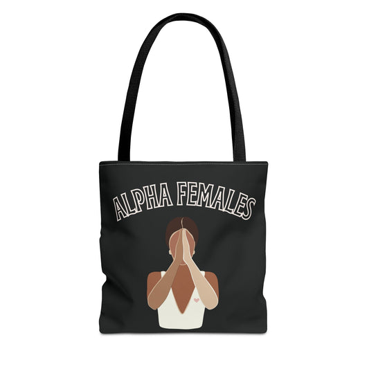 Alpha Female Tote Bag Printify Pikolelie Bags