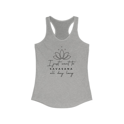 Yoga Quote Racerback Tank