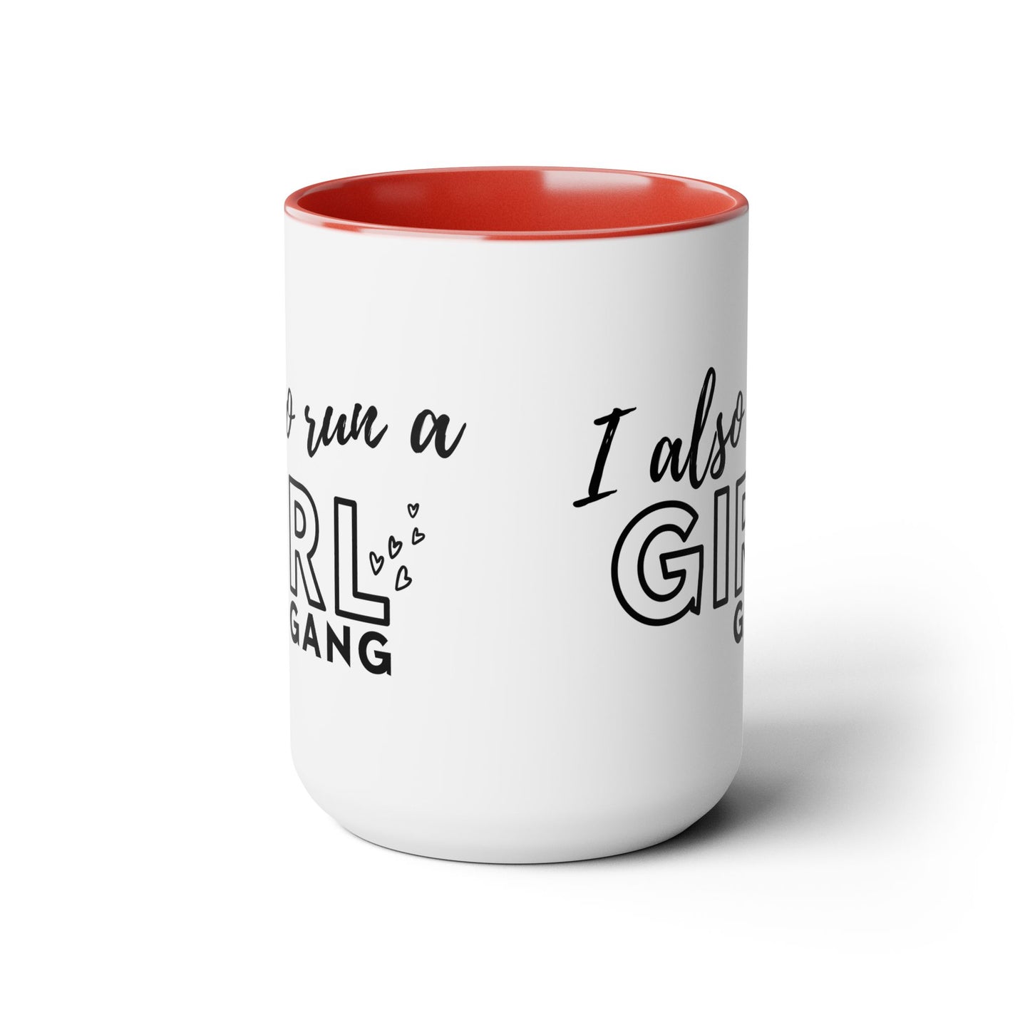Girl Gang 2 Two-Tone Coffee Mug, 15oz