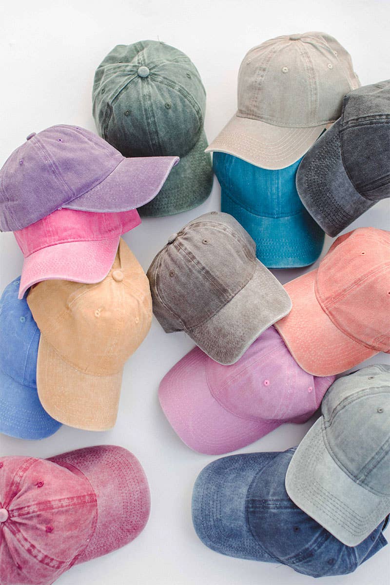 Washed Denim Hat Cap Baseball Hat Space 46 Wholesale Pikolelie