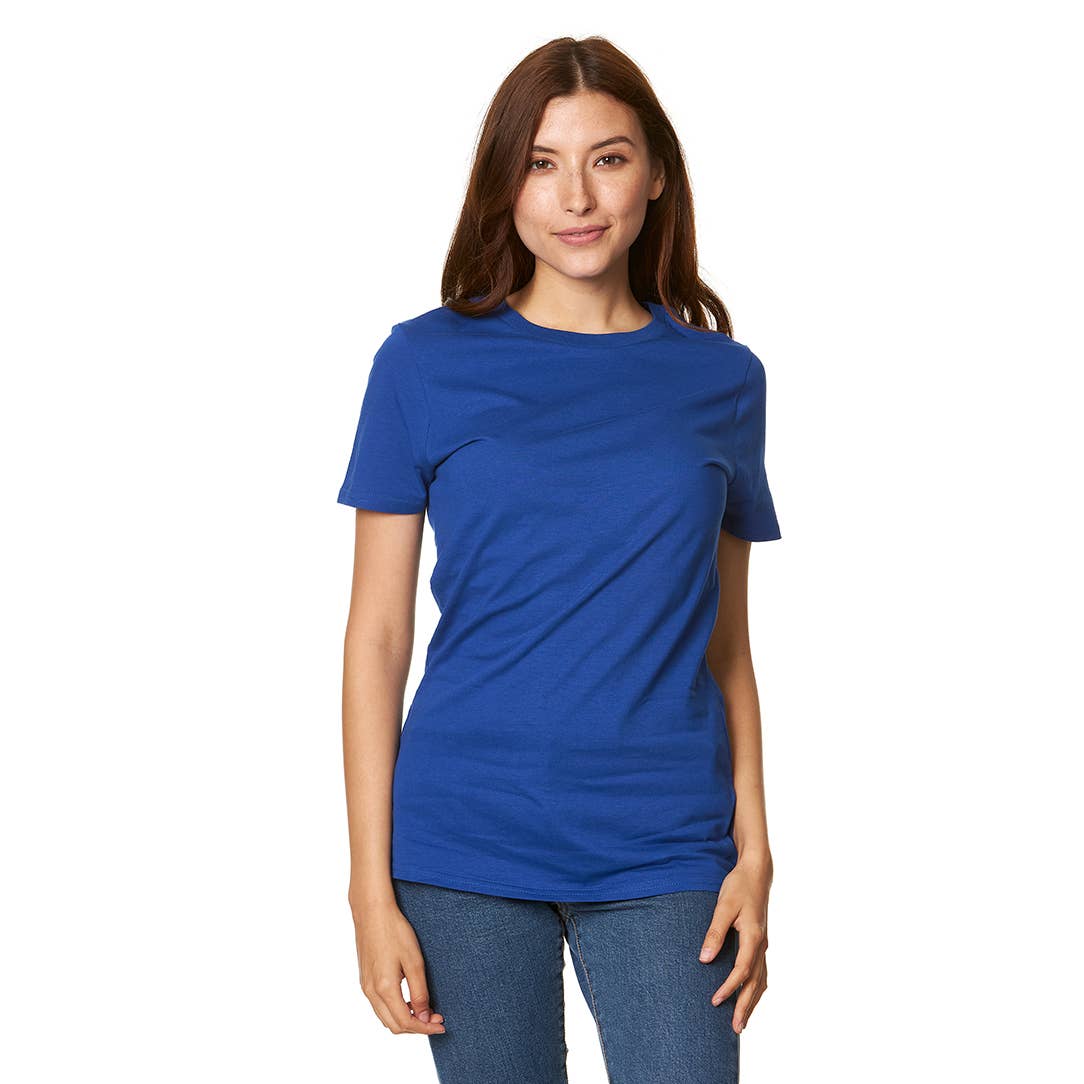 4001 - Women's Essential Tee: Heather Grey / Medium Smart Blanks Pikolelie
