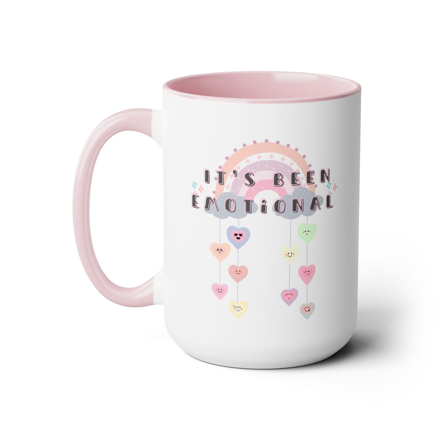 It’s been Emotional Two-Tone Coffee Mug, 15oz Printify Pikolelie Mug
