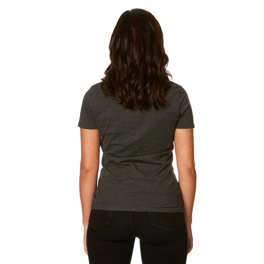 4001 - Women's Essential Tee: Heather Grey / Medium Smart Blanks Pikolelie