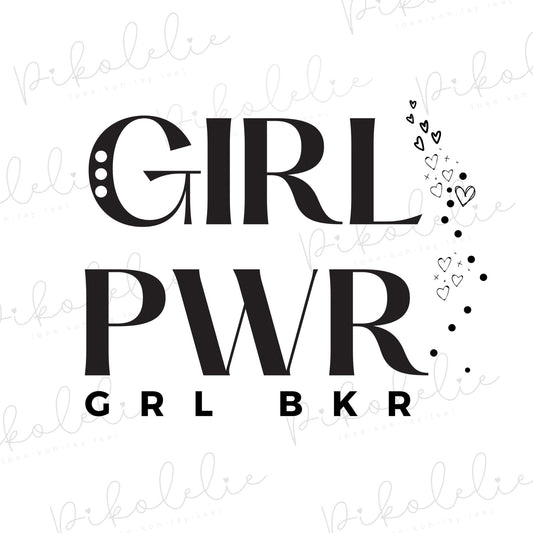 GRL PWR Pikolelie Pikolelie (pee-koh-lay-lee) Activewear Vinyl