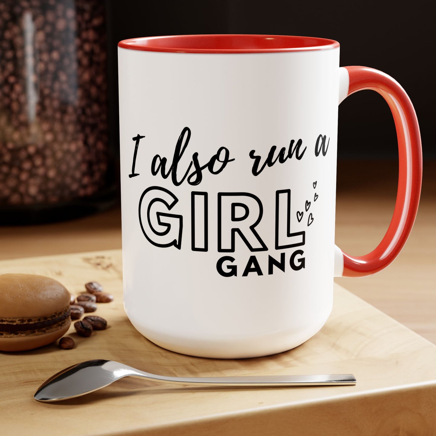 Girl Gang 2 Two-Tone Coffee Mug, 15oz