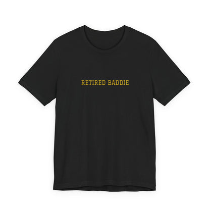 Retired Baddie Gold Y2K Tee Printify Pikolelie T-Shirt