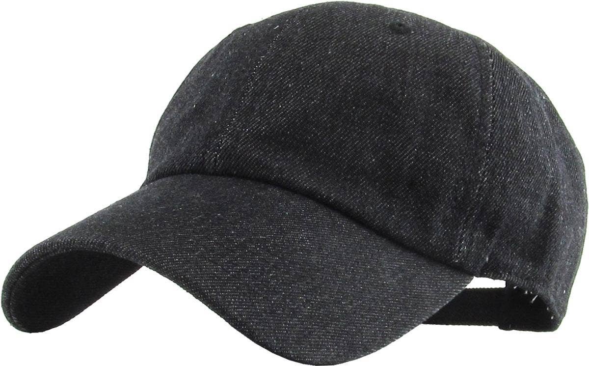 Blank Low Profile Cotton Baseball Cap: BDM KBETHOS Pikolelie