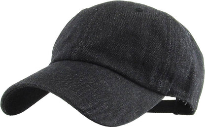 Blank Low Profile Cotton Baseball Cap: BDM KBETHOS Pikolelie