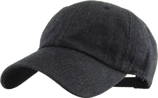Blank Low Profile Cotton Baseball Cap: BDM KBETHOS Pikolelie