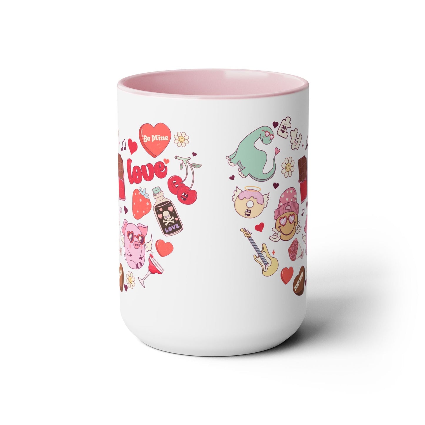 Heart You Two-Tone Coffee Mug, 15oz Printify Pikolelie Mug
