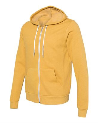 Custom Bella ZipUp Hooded Sweatshirt Pikolelie Pikolelie Apparel