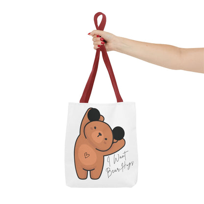 Bear Tote Bag Printify Pikolelie Bags