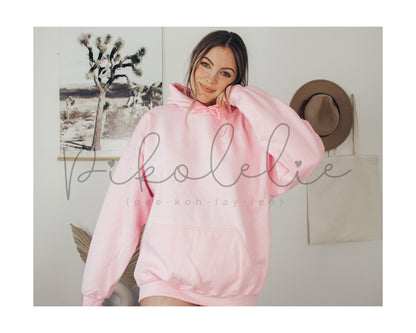 Gildan Hoodie (7 Colors Available) Merch By Ang Pikolelie (pee-koh-lay-lee) Activewear Apparel