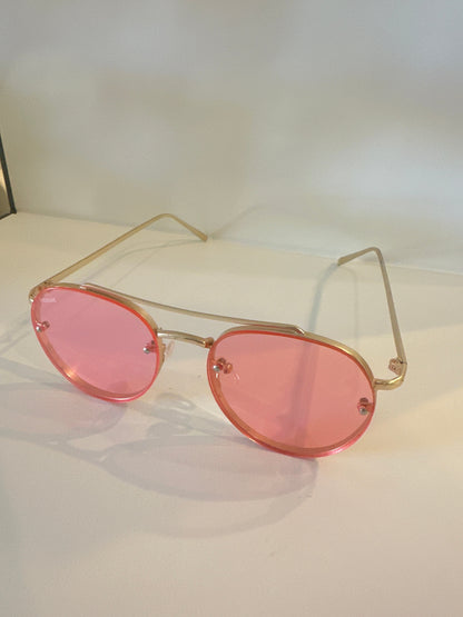 Pink Aviator Sunglasses Pikolelie Pikolelie