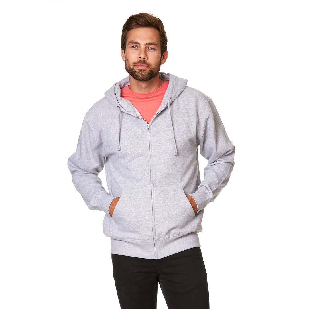 102- Adult Essential Zip Up Hoodie Smart Blanks Pikolelie