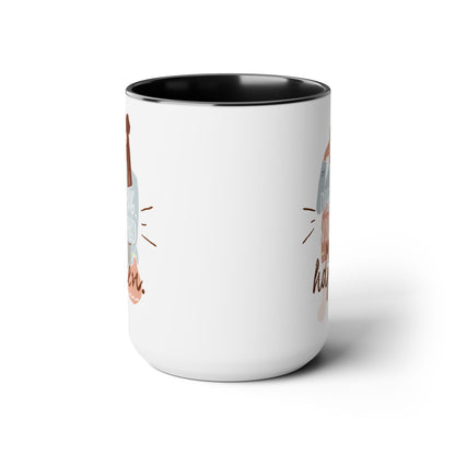 Dream Big Two-Tone Coffee Mug, 15oz