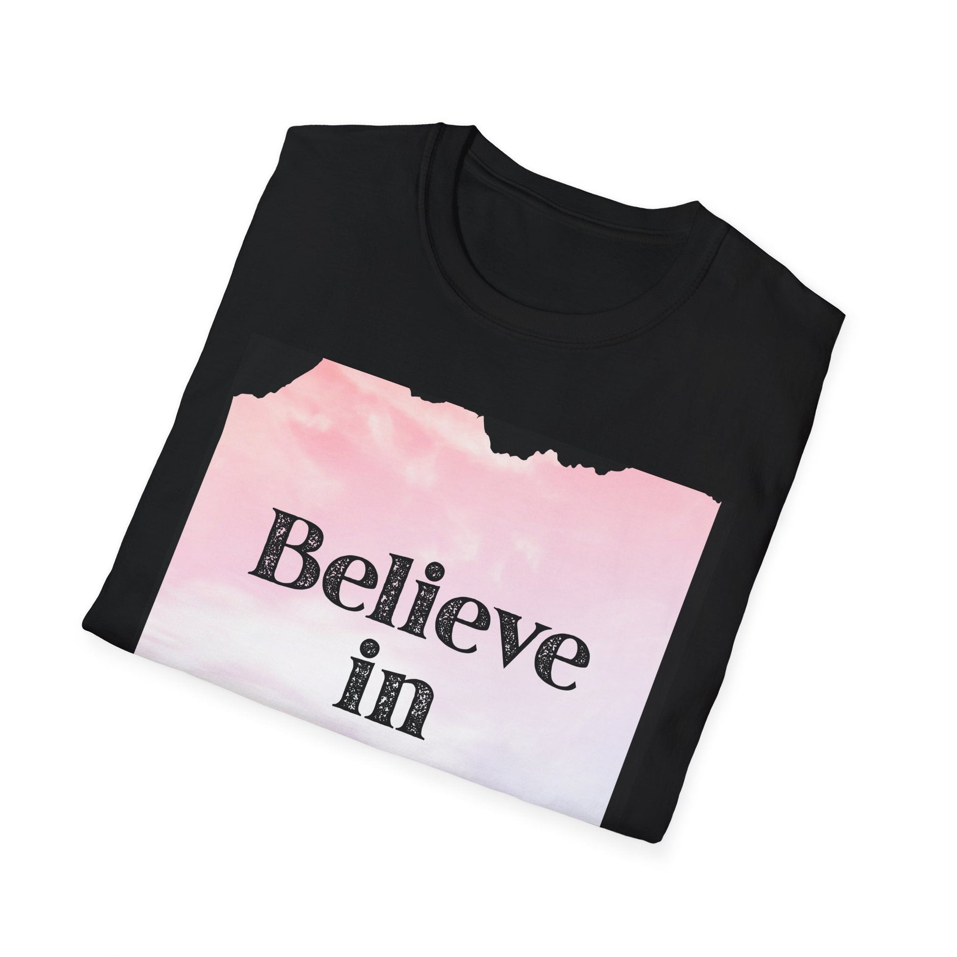 Believe in Yourself T-Shirt — Motivational Pastel Graphic Tee Printify Pikolelie T-Shirt