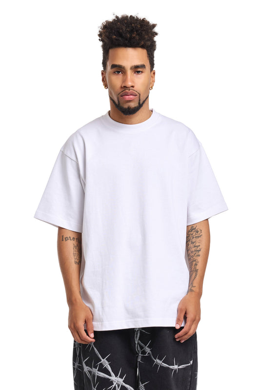 UH77 - Adult Premium 7.7oz Tee: White / L Smart Blanks Pikolelie