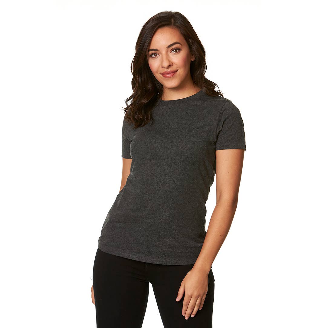 4001 - Women's Essential Tee: Heather Grey / 2X-Large Smart Blanks Pikolelie