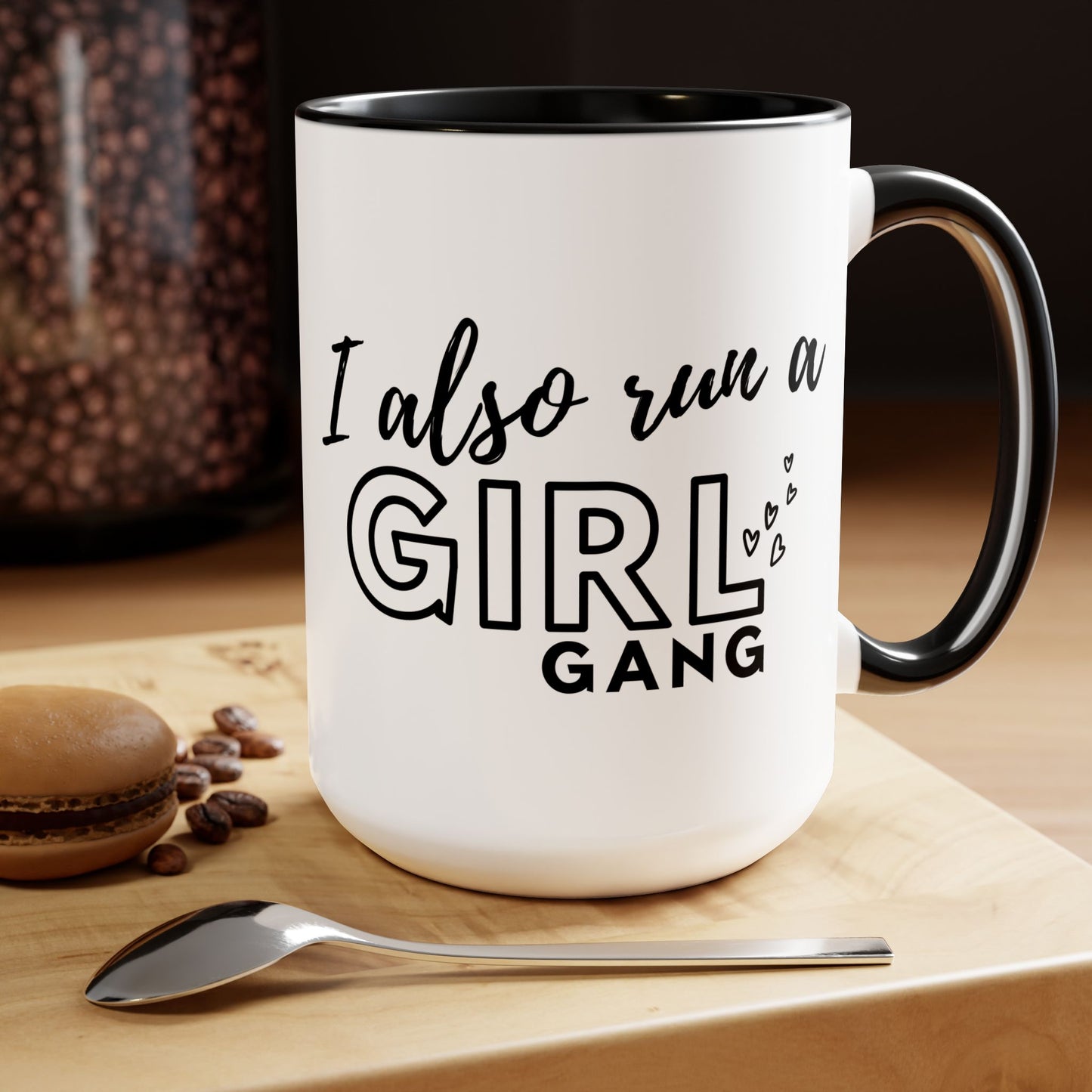Girl Gang 2 Two-Tone Coffee Mug, 15oz