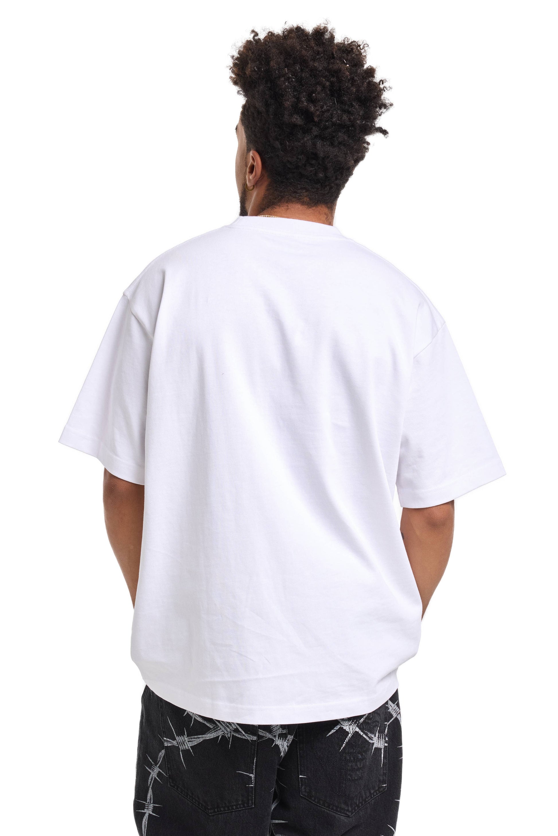 UH77 - Adult Premium 7.7oz Tee: White / L Smart Blanks Pikolelie