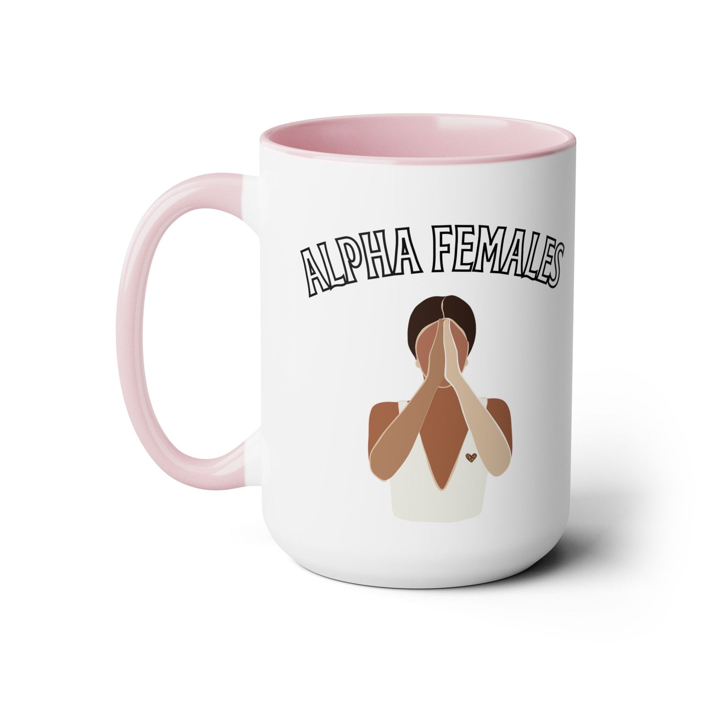 Alpha Females Two-Tone Coffee Mug, 15oz
