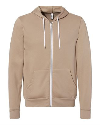 Custom Bella ZipUp Hooded Sweatshirt Pikolelie Pikolelie Apparel