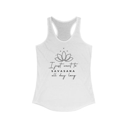 Yoga Quote Racerback Tank Printify Pikolelie Tank Top