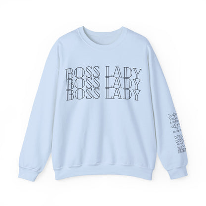 Women's Sweatshirt- Boss Lady Printify Pikolelie Sweatshirt