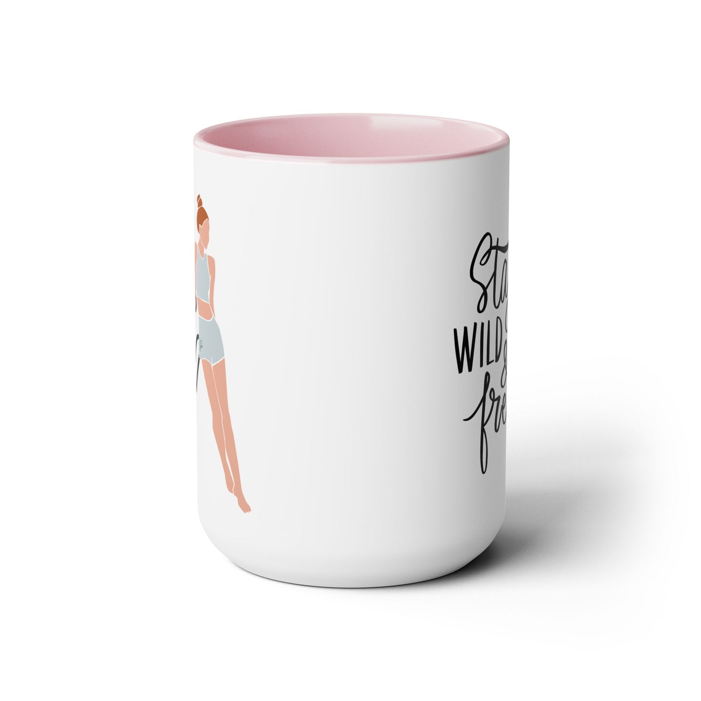 Stay Wild Two-Tone Coffee Mug, 15oz