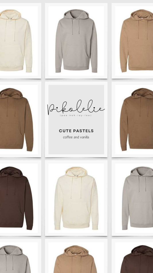 Coffee and Vanilla Independent Trading Co Hoodie Pikolelie Pikolelie